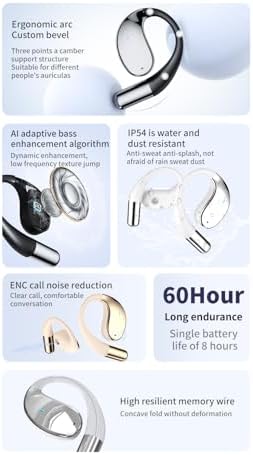 Revolutionize Your Travel Experience with State-of-the-Art Wireless AI Translation Earbuds – Instant Communication in Over 100 Languages, Bluetooth-Compatible with i OS & Android Devices, Ergonomically Crafted for Comfort, Equipped with Innovative LED Charging Case Featuring Digital Battery Readout – Your Essential Tool for Global Networking and Effortless Interaction