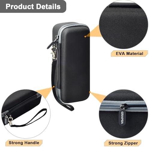 Premium Carrying Case for Anker Prime Power Bank 27,650 m Ah – Travel-Friendly Charger Storage Holder with 3-Port Design for Enhanced Charging Speed and Organization, Durable Grey Finish