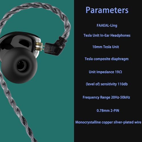 Fezzlo Hi-Fi Type-C In-Ear Gaming Earbuds – Unleash Premium Digital Audio with Built-in Mic for Crystal-Clear Voice Clarity, Ergonomic Comfort for Extended Use, Universal Compatibility with Phones & Computers, Tailored 0.78 mm 2 Pin IEM Fit for an Immersive Sound Experience