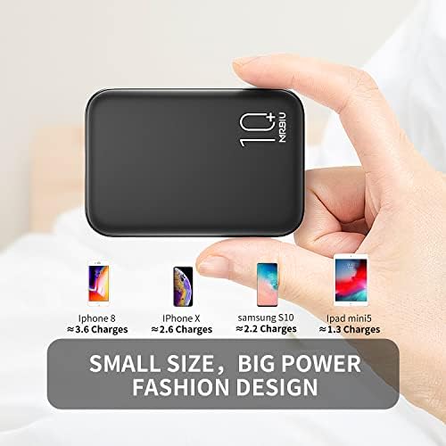 Ultimate 10000 m Ah Heated Vest Battery Pack with Dual USB Ports – LCD Display Power Bank for i Phone & Android – Lightweight, High-Capacity Charger for Outdoor Activities and Daily Use – Stay Warm and Powered On-The-Go