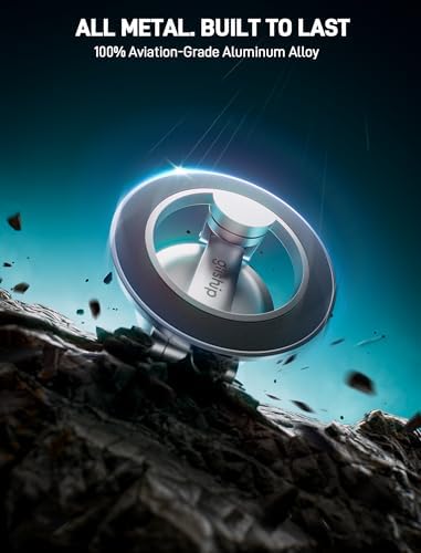 Ultra Magnetic Mag Safe Car Mount with 360° Rotation – Premium Phone Holder for i Phone 16/16 Pro Max/15/14/13 & Mag Safe Cases – Superior Stability & Sleek Black Design for Effortless Navigation and Enhanced Compatibility