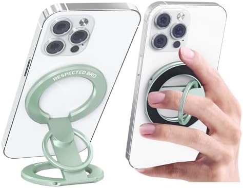 Discover the RESPECTED BRO Desert Gold Magnetic Phone Ring Holder: A Dual Ring Marvel for Enhanced Stability and Versatile Use. Expertly engineered for seamless compatibility with i Phone 16/15/14/13/12, this premium accessory transforms your mobile experience into one of unparalleled convenience. Enjoy hands-free functionality across diverse environments—be it your home, office, gym, or kitchen—with a strong magnetic grip that effortlessly secures your device to any metal surface. The innovative finger loop ensures secure handling, minimizing drop risks while providing comfort during one-handed use. Elevate your video calls, streaming, and browsing by converting any flat surface into an instant stand. Crafted from high-quality materials for long-lasting durability, this phone ring holder is your ultimate companion in navigating daily tasks with confidence and style. Upgrade your i Phone accessories today with the RESPECTED BRO Magnetic Phone Ring Holder—where cutting-edge design meets everyday practicality.