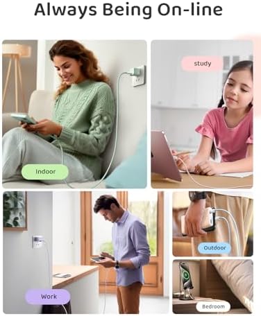 LISEN USB C to USB C Cable 5-Pack – Premium Fast Charging Solution with 60 W Power Delivery, Versatile Lengths (3.3 FT, 6.6 FT, 10 FT) for i Phone 16, i Pad Mini 6/Pro, Mac Book Pro 2020 & Samsung S23 – Durable, High-Speed Connectivity for All Your Devices