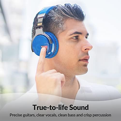 Silensys E7 Elite Wireless Over-Ear Headphones: Unmatched Active Noise Cancellation, Deep Bass Sound Experience, Luxurious Protein Ear Cushions, 30-Hour Battery Life – Your Perfect Bluetooth Companion for Travel, Work, and Daily Adventures in Elegant Black Design