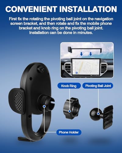 Autorder 360-Degree Rotating Car Phone Holder for Toyota Corolla 2019-2025 & Corolla Cross 2022-2025 – Hands-Free Air Vent Mount for Optimal Navigation & Communication – Durable & Sleek Design for Enhanced Driving Safety and Convenience