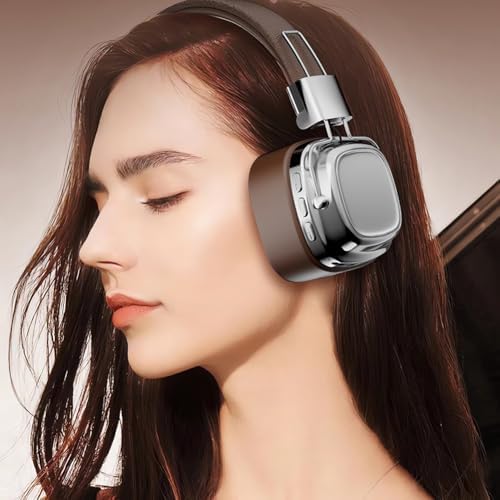 Premium Wireless Bluetooth Over-Ear Headphones for Gaming and Music – Foldable Design with Superior Hi-Fi Sound and Low Latency Connectivity – Perfect for Mobile Devices, Tablets, and Flash Card Support for Ultimate Audio Versatility