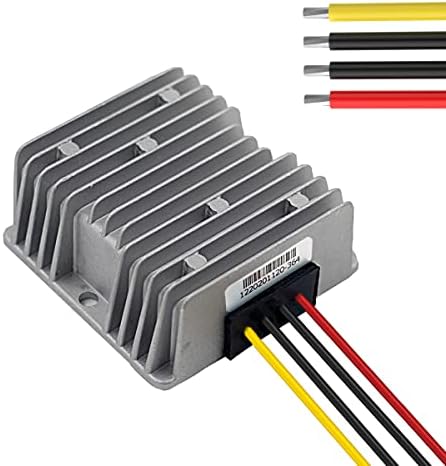 Heavy Duty Waterproof 24 V to 12 V DC Power Converter – 5 A 60 W Versatile Adapter for Vehicles, Marine, and Solar Applications by EKYLIN Power Accessories – Reliable, Durable, and Efficient Power Solution for Every Outdoor Adventure