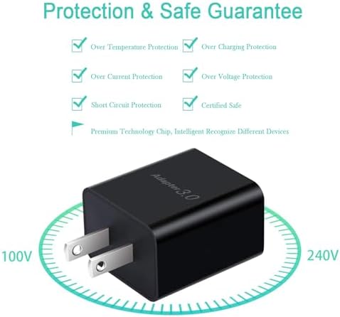 Franklin T10 Mobile Hotspot USB-C Wall Charger – UL Listed Fast Charging Power Adapter for 4 G LTE Connectivity – Reliable, Lightweight & Durable Power Supply for On-the-Go Use – Optimal Compatibility for Uninterrupted Internet Access