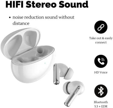 Revolutionary Wireless Bluetooth TWS Earbuds XY-70 – 24-Hour Playtime with Advanced ANC & ENC Noise Cancellation for Unmatched Audio Clarity – Ergonomically Designed for Comfort and Versatility in Blue – Quick Charge for All-Day Listening Freedom