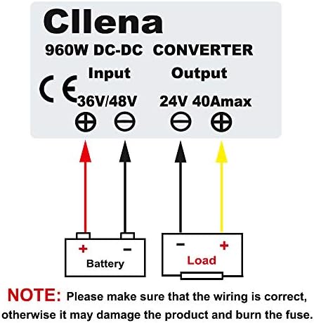 Cllena Advanced Waterproof DC/DC Voltage Boost Converter – Elevate 12 V to 24 V, 10 A, 240 W Power Regulator for Reliable Performance in Any Environment (Input Voltage 10 V-16 V)