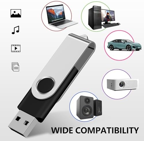 Vibrant 10-Pack 512 MB Swivel USB Flash Drives – Portable Memory Sticks for Effortless Data Storage, Durable Design with Mixed Colors for Easy Identification – Perfect for Students and Professionals on the Go!