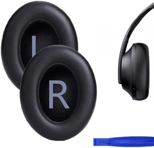 Adhiper Leopard Print Ear Pads for Bose 700/NC700 Wireless Headphones – Luxury Protein Leather Cushions with Memory Foam for Superior Comfort and Premium Audio Quality Upgrade