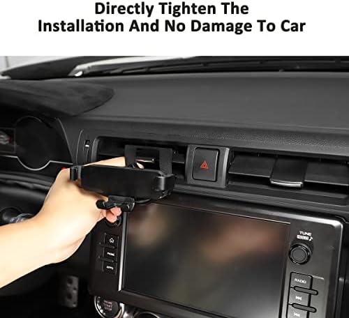 Revolutionary Aluminum Alloy Anti-Shake Phone Mount for Subaru BRZ & Toyota 86 (2013-2022) – Precision Adjustable Car Holder for Ultimate Hands-Free Experience and Seamless Navigation Stability
