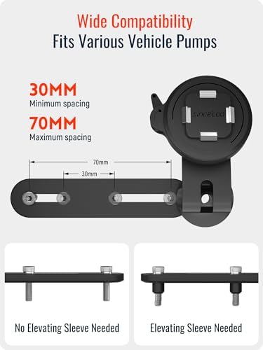 sincetop Quad Series Phone Holder for Bikes & Motorcycles – Premium Aluminum Handlebar Mount with Quick Lock Mechanism – Universal Fit for Mountain, Road, E-Bikes & Scooters – Securely Accommodates All Phone Sizes for Seamless Navigation and Hands-Free Experience