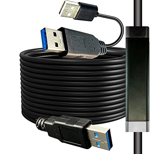 YOTETION 50 FT USB A to USB C 3.0 High-Speed Cable for Seamless Data Transfer – Versatile Compatibility with i Phone 15, Samsung Galaxy S21/S20, i Pad Mini 6, Nintendo Switch, and PS5 Controllers – Durable Design with 5 Gbps Transfer Rates for Enhanced Performance and Flexibility