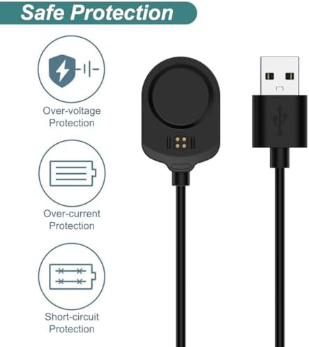 Ultra-Durable USB-C Charging Cable for Garmin MARQ Gen 2 – Fast 3.3 ft Power Cord for Seamless Smartwatch Usage – Ideal for Active Lifestyles and Travel Convenience – Reliable Replacement for Optimal Device Performance