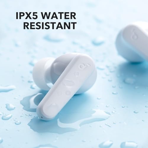 Anker Soundcore P20 i True Wireless Earbuds – Immersive 10 mm Bass Drivers, Bluetooth 5.3 for Effortless Pairing, 30-Hour Playtime for All-Day Listening, IPX5 Water-Resistant for Active Users, AI Dual Microphones for Superior Call Clarity, 22 Customizable EQ Levels for Tailored Sound (Blue) – Ideal for Fitness Lovers and Daily Commuters