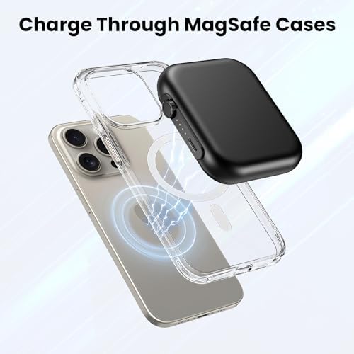 Ultimate 3-in-1 Magnetic Power Bank – 5000 m Ah Wireless Charger for i Phone 16/15/14/13/12, Apple Watch & Air Pods – 22.5 W Fast Charging, Lightweight Portable Battery Pack with LED Status Indicators – Enhanced Compatibility for On-the-Go Power Solutions