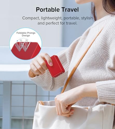 Elevate Your Charging Game with the 2 Pack Flat USB C Charger Block – 40 W Fast Charge Hub for i Phone 12-16, i Pad & Samsung Devices, Featuring 4 Ports for Simultaneous Power Delivery & Quick Charge, Sleek Light Blue Travel-Friendly Design Ideal for Home & On-the-Go Use