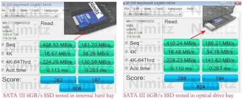 Enhance Your Lenovo Think Pad with a High-Performance 2 nd HDD SSD Hard Drive Caddy – Compatible with T420, T430, T510, T520, T530, W510, W520, W530 for Seamless Storage Expansion and Optimal Speed Boost
