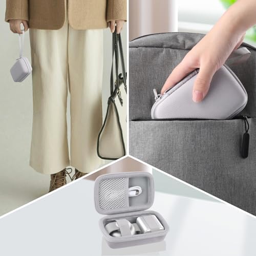 co2 CREA Green Hard Case for Anker Mag Safe UFO 3-in-1 Mag Go Wireless Charger Station – Travel-Friendly Foldable Charging Pad Protector with Enhanced Compatibility and 15 W Fast Charging Capability, Ideal for On-the-Go Charging Solutions