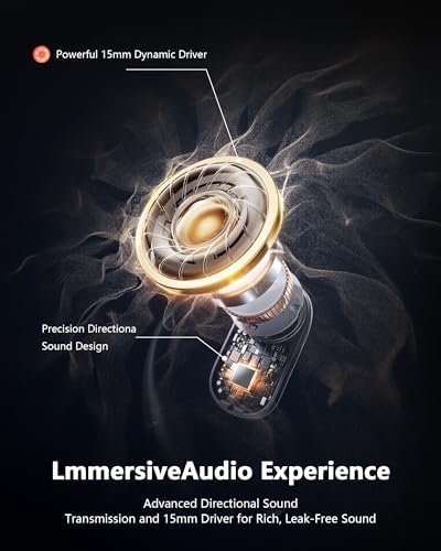 Next-Gen Open-Ear Bone Conduction Earbuds – Ultra-Comfortable Bluetooth 5.4 Headphones for Active Lifestyles – Lightweight Ergonomic Silicone Fit for Running, Cycling, and Fitness – Charcoal Color with Rapid Charge Technology and Broad Device Compatibility