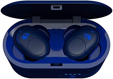 Skullcandy Push True Wireless In-Ear Earbuds – Indigo – Ultimate Connectivity with Sweat-Resistant Performance and Personal Sound Customization