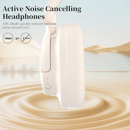 Discover the Ultimate Audio Experience with Falebare Over-Ear Bluetooth Noise Cancelling Headphones – 80-Hour Playtime, Cutting-Edge Comfort, and Powerful Deep Bass for Uninterrupted Listening Anywhere You Go