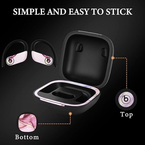 Customizable Geekria Earbuds Sticker for Beats Powerbeats Pro – Stylish Scratch-Resistant Decal for Enhanced Fit and Aesthetic Appeal, Easy Application, Multiple Colors Available for Personal Expression