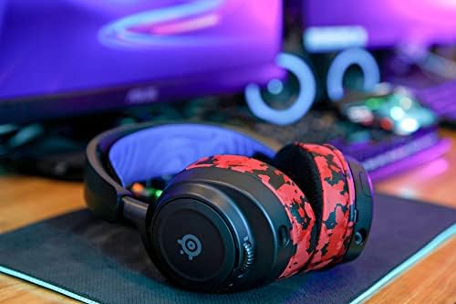 Upgrade Your Arctis Nova Experience with WC Freeze Cooling Gel Earpads – Optimal Comfort and Enhanced Sound Isolation for Pro Wired, Nova 7, 5, 4, 3, 1 Headsets – Designed by Wicked Cushions | Black | Superior Hybrid Fabric Technology for Long Gaming Sessions