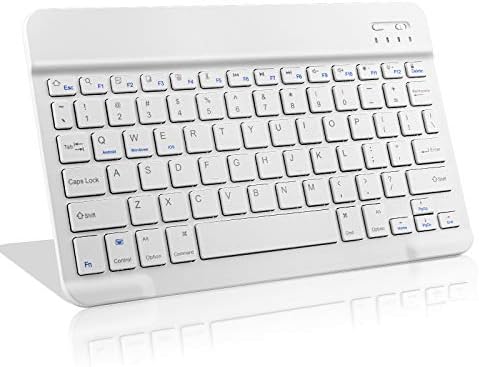 Elevate Your Typing Experience with the Amazon Fire HD 10 Bluetooth Wireless Keyboard – Ultra-Slim, Portable Design with Long-Lasting Rechargeable Battery for Enhanced Compatibility and Effortless Productivity on the Go