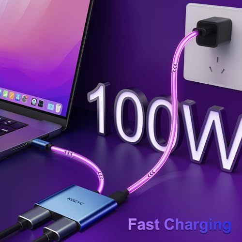 Transform Your Workspace with the USB C to Dual HDMI Adapter – 4 K 60 Hz Display Extender for Mac Book, Dell XPS & Samsung Galaxy S9 – Ultimate Solution for Multitasking Professionals & Gamers – MST Mode Ready for Seamless Windows Integration – Chic Green Design for Modern Aesthetics – Elevate Streaming, Presentations & Gaming with Stunning Visual Clarity – Compact & Durable for On-the-Go Connectivity