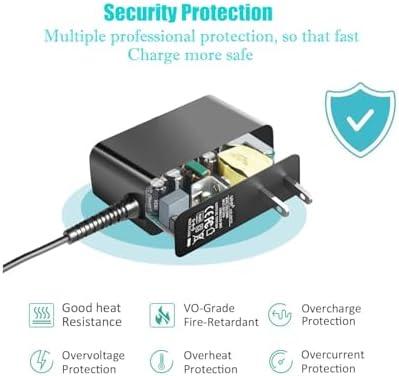 High-Performance 12 V USB-C Power Adapter for APD WA-24 Models – 24 W AC/DC Charger with Superior Safety Features and Rapid Charging – Versatile Compatibility for Enhanced Device Efficiency and Dependability