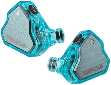 Elevate Your Sound Experience with Linsoul 7 Hz x Crinacle Zero Wired IEM: Premium 10 mm Dynamic Driver Earbuds with OFC Cable & Microphone – Ideal for Gamers and Audiophiles – Stylish Blue Design for Ultimate Comfort and Versatility