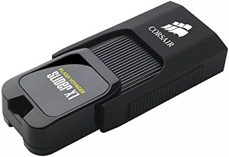 Corsair 32 GB USB 3.0 Flash Voyager Slider X1 – High-Speed Portable Storage with Universal Compatibility for Effortless File Transfers and Media Backup