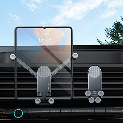 Premium Aluminum Z Fold 4 Car Mount: Dual-Mode Dashboard & Windshield Holder for Samsung Galaxy Z Fold Series and i Phone 16/15 Pro Max – Unmatched Stability & Hands-Free Convenience