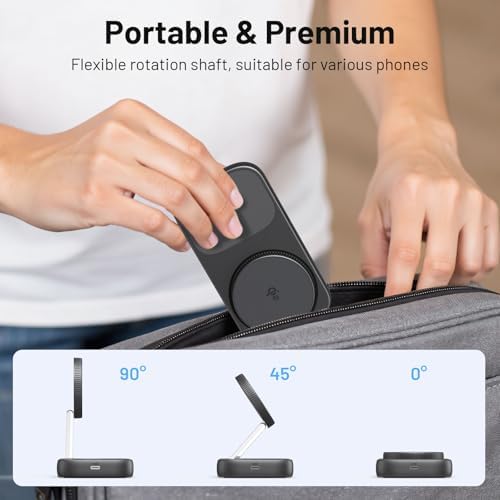 Upgrade Your Mac Book Experience with the Selore USB C Hub: 4 K HDMI Dock, 100 W Rapid Power Delivery, Qi2 Wireless Charging, 10 Gbps High-Speed Data Transfer & i Phone Mirroring – The Essential Space-Saving Organizer for Maximum Productivity