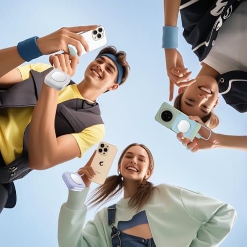 LUCKYDUO Ultra-Slim 10000 m Ah Power Bank with Integrated Dual Charging Cables and LED Battery Indicator – Elegant Travel Companion for Fast Charging i Phones, Samsung Devices, and More – Stylish Portable Charger for On-the-Go Power Solutions
