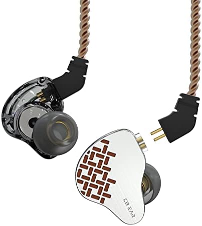 Elevate Your Audio Experience with KZ ZSN Pro X Wired Earbuds – Premium Hybrid IEMs Featuring 1 BA & 1 DD for Rich Bass and Crystal Clear Sound, Ergonomic Comfort for All-Day Wear, Detachable Cable for Personalization, Perfect for Musicians and Audiophiles, Stylish Gold Finish Enhancing Device Compatibility