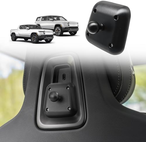 Transform Your Rivian R1 Travel Experience with the Ultimate Adjustable Seat Back Phone Holder – Mag Safe Compatible, 360° Rotating Tablet Mount for 2022-2025 Rivian R1 T & R1 S – Effortless Installation and Universal Fit for All Smartphones, Ideal for Hands-Free Navigation and Entertainment on the Go