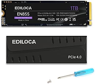 Unleash Blazing Performance with the EN600 PRO 256 GB NVMe SSD – Lightning-Fast 3200 MB/s Speeds for Gamers & Creators, PCIe 3.0 Gen 3 x4 M.2 2280 Internal Drive with Advanced SLC Cache and 3 D NAND TLC, Equipped with Graphene Cooling Sticker for Optimal Durability and Compatibility with PCs, Desktops, and Laptops – Elevate Your Storage Experience Now!