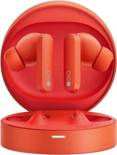 CMF Buds Pro Wireless Earbuds – Advanced Noise Cancellation Up to 45 d B, Bluetooth 5.3 for Swift Connectivity, Ultra Bass for Immersive Sound, 39 Hours Playback, IP54 Sweat Resistance, 6 HD Mics for Crystal Clear Calls, App Compatibility for i OS & Android – Orange Finish for a Stylish Touch