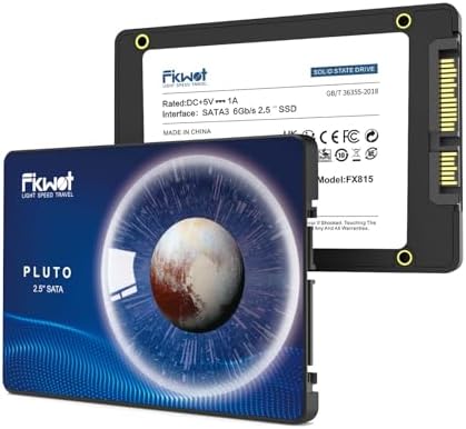 Transform Your Computing Power with the FS810 500 GB SATA III SSD – Ultra-Fast Solid State Drive for Desktops & Laptops, Achieve 560 MB/s Speed & 3 D NAND TLC Technology for Enhanced Gaming and Productivity Boost