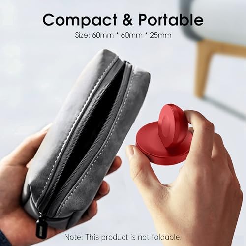 Sleek Sky Blue Portable Magnetic Charging Dock for Apple Watch – Fast Wireless Charger with Nightstand Mode, Compatible with Series 10, 9, 8, 7, SE, 6, 5, 4, 3, 2, Ultra 2 – Travel-Friendly Design with Premium Charging Cable for Effortless Power and Style