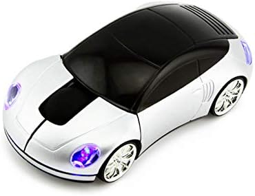 Stylish 2.4 GHz Wireless Car-Shaped Mouse – Fun Red Optical Mouse for Kids & Adults, Compact & Portable with 1600 DPI Precision for Effortless Navigation – Ideal Gift for Gaming & Everyday Use – Seamless USB Connectivity for Laptops & Desktops