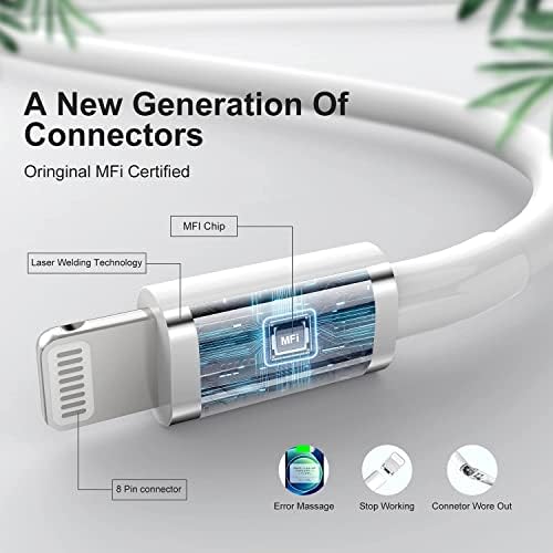 Ultra-Fast 20 W i Phone 16 & 15 Charger Block with 10 ft USB-C to C Cable – Power Adapter for i Phone 16 Pro Max, 15 Pro Max, i Pad Air & Mini – Compact Wall Charger for Ultimate Convenience and Compatibility