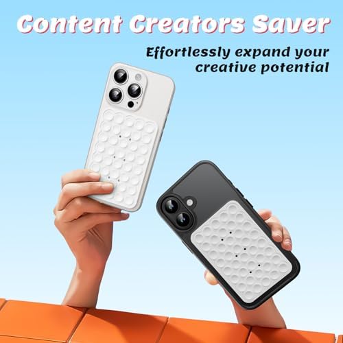 Transform Your Content Creation with the Ultimate Magnetic Phone Mount for Mag Safe Cases – Versatile Silicone Holder for i Phone & Android, Perfect for Selfies, Vlogging, and Shower Streaming – Trendy Light Blue Accessory for Tik Tok Creators and Influencers Seeking Effortless Hands-Free Use