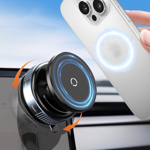 Revolutionary 360° Adjustable Magnetic Suction Cup Phone Holder – Versatile, Portable Smartphone Mount for Car, Gym, Kitchen, and Mirrors – Universal Compatibility with i Phone and Android Devices – Enhanced Stability and Effortless Multi-Tasking Experience