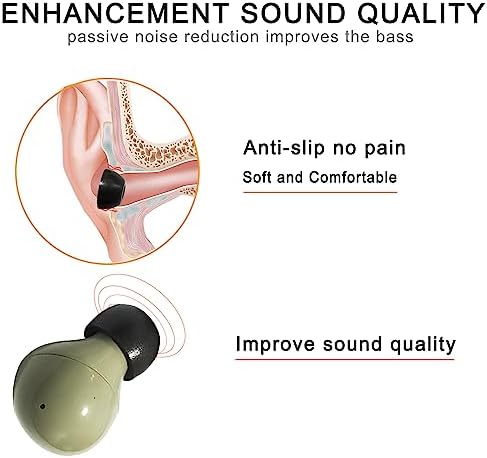 Ultimate Comfort Foam Ear Tips for Samsung Galaxy Buds 2 & Buds+Plus – Advanced Memory Foam Replacement Tips for Enhanced Sound Isolation & Fit – 3 Pairs in Elegant Black – Essential Upgrade for Audiophiles and Commuters