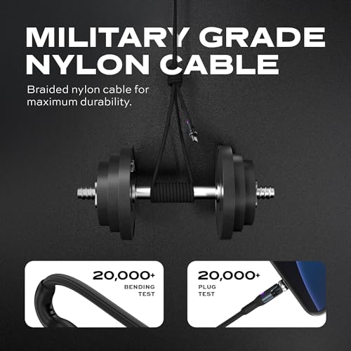 Enhance Your Charging Efficiency with the Statik 360 Magnetic 3-in-1 Cable – Versatile 6 FT Length, Rapid 3 A Power Delivery, Glo Bright Indicator for Effortless Low-Light Connectivity and Universal Device Compatibility